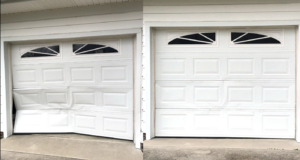 Broken Garage Ready to be Repair